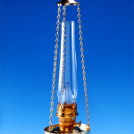 Aladdin Chain Hanger Lamp Brass wo shade